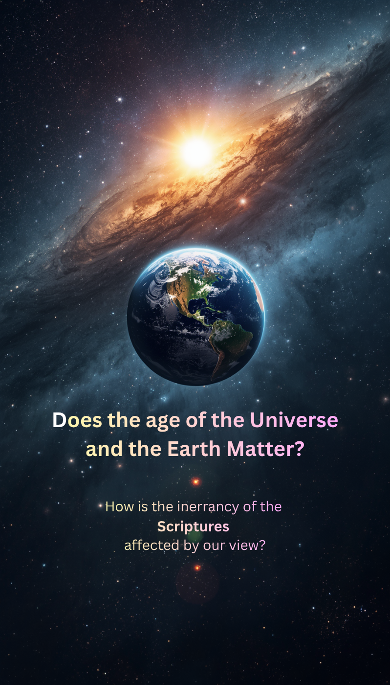 Does the age of the Universe and the Earth Matter Portrait
